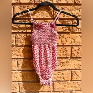 ▪️4/$25- Zara Floral Smocked‎ One Piece Bathing Suit